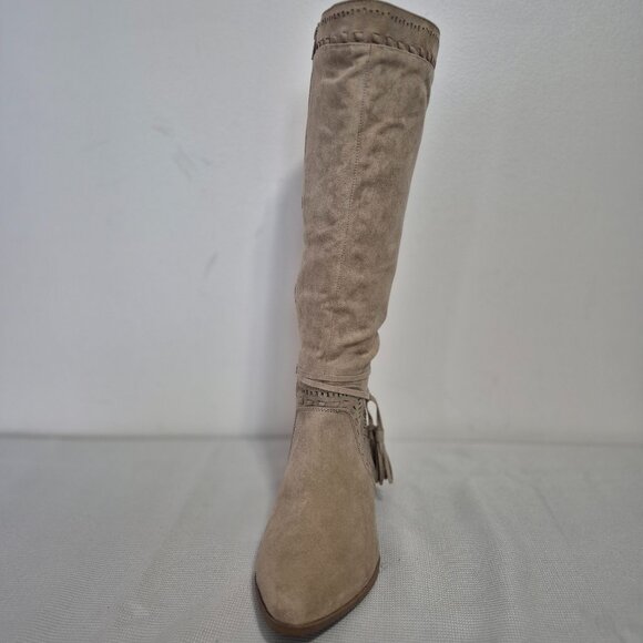 Faux Suede Boots - Picture 3 of 10